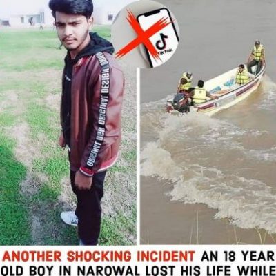 TikTok death Narowal boy drown in canal