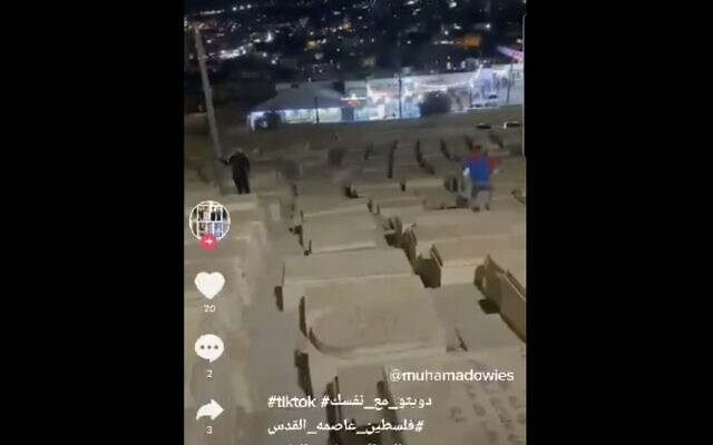 Jerusalem Man Arrested Over Running on Graves For TikTok Video