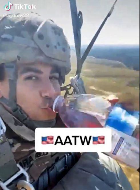 Paratrooper’s Airborne TikTok Video Could Be Safety Violation