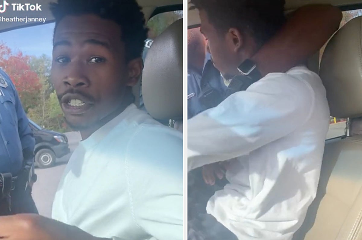 Maryland Police Using Excessive Force On Black Man During Traffic Stop