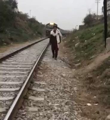 Young Man Hit by Train While Recording TikTok Video