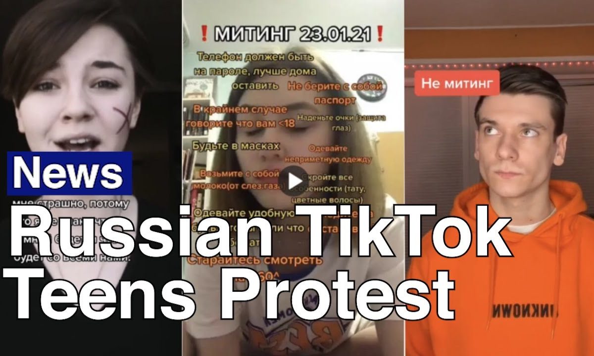 Russia Fines TikTok Over Calls For Minors To Join Protests TikTok Death