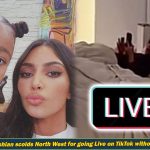 Kim Kardashian Scolds North West For Going Live on TikTok Inside Home TikTok Death