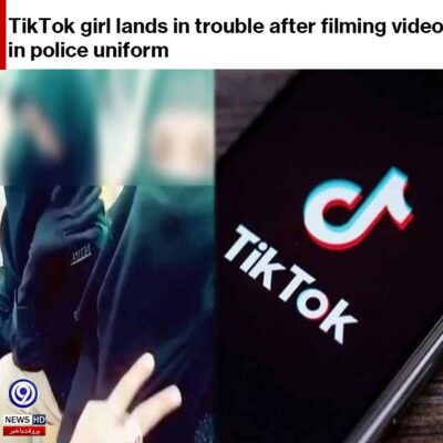 Girl Lands in Trouble After Shooting TikTok Video in Cop Unifor TikTok Death