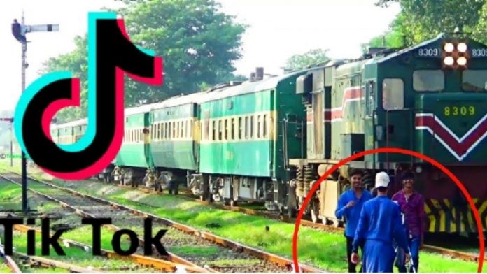 Train Injured Boy Making TikTok Video on Railway Track TikTok Death